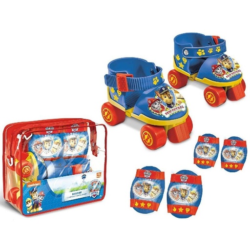 [MON28312] SET PATINES + PROTECCIONES PAW PATROL MONDO 28312