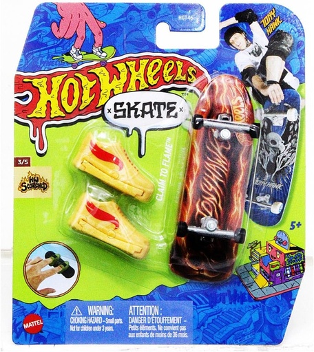 [446-HGT46-HVJ78] SKATE SURTIDO HOT WHEELS HGT46 MATTEL HVJ78