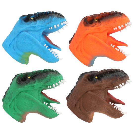 Dino World marioneta de mano dino aleatorio