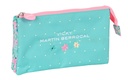 PORTATODO TRIPLE VMB "MINT PARADISE" 22X12X3