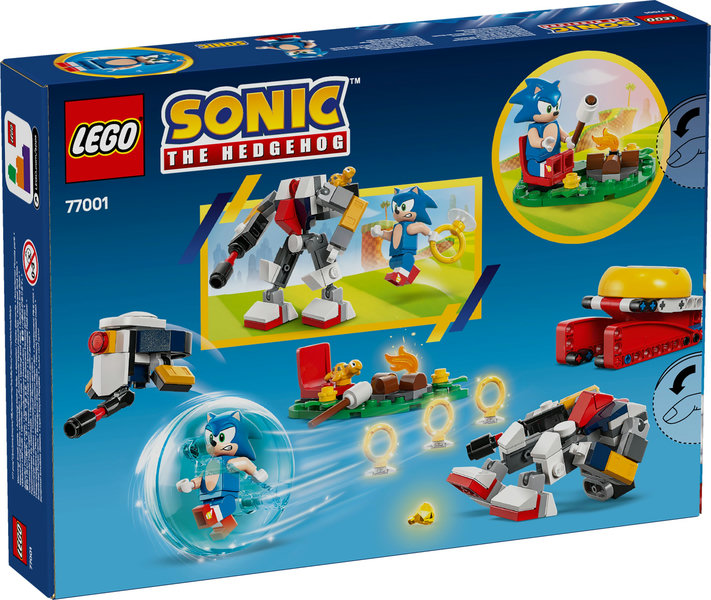 Batalla de Sonic en la Hoguera V29 LEGO 77001