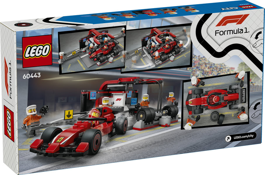 Parada en Boxes de F1@ y Equ.. V29 LEGO 60443