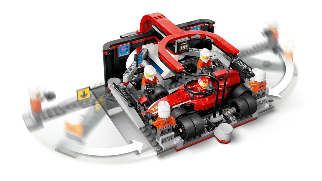 Parada en Boxes de F1@ y Equ.. V29 LEGO 60443