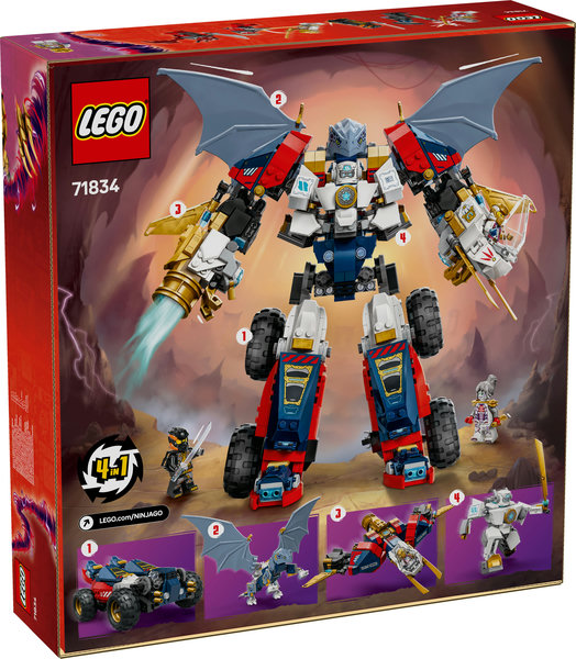 Meca Ultra Combo de Zane V29 LEGO 71834