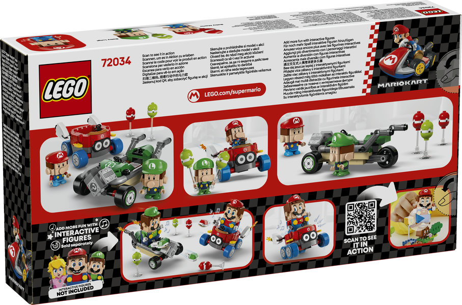Mario Kart’^: Bebé Mario vs... V29 LEGO 72034