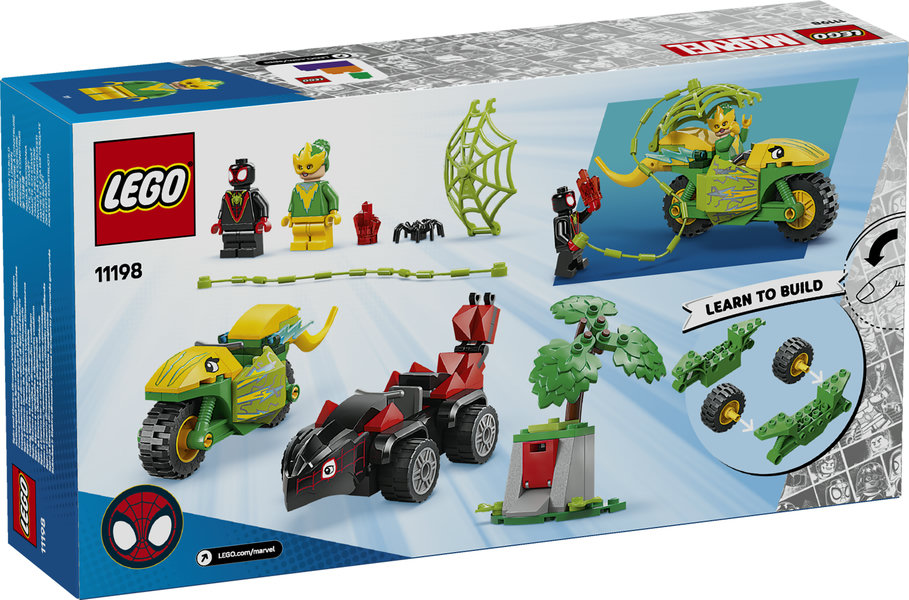 Spin y Electro: Duelo de Veh.. V29 LEGO 11198