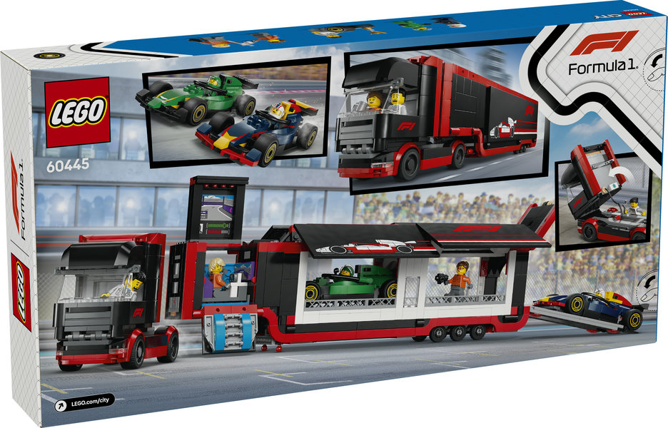 Camión de F1@ con Coches de.. V29 LEGO 60445
