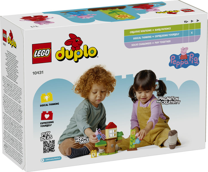 Jardín y Casa del Árbol de Peppa Pig LEGO 10431