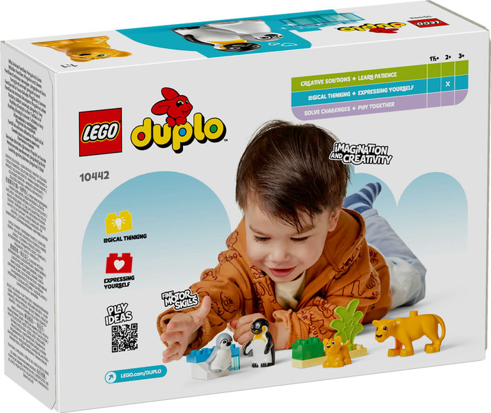 Familias de la Fauna Salvaje: Pingüinos y Leones LEGO 10442