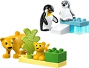 Familias de la Fauna Salvaje: Pingüinos y Leones LEGO 10442