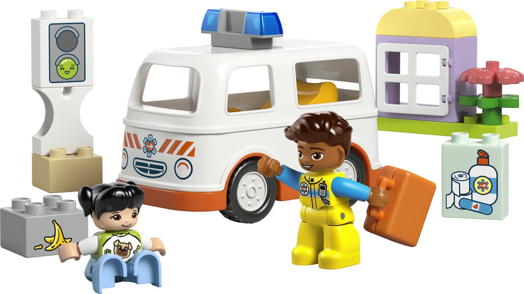 Ambulancia y Conductor LEGO 10447