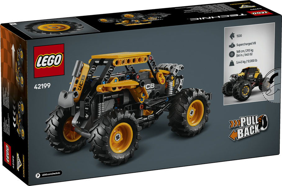 Monster Jam™ DIGatron™ con Motor de Carga Manual LEGO 42199
