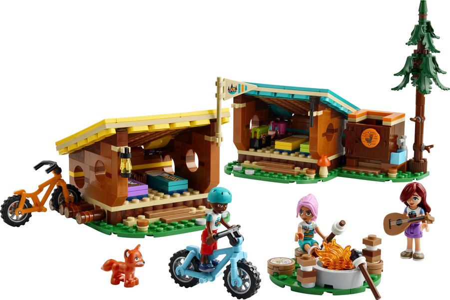 Campamento de Aventura: Cabañas Confortables LEGO 42624