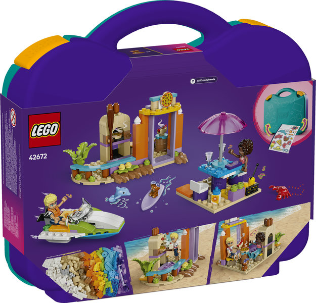 Playa Creativa y Maleta de Viaje LEGO 42672