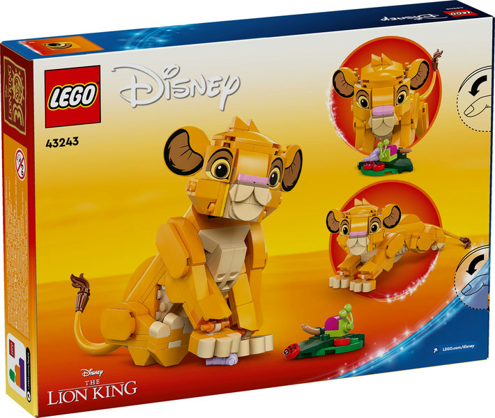 El Rey León: Simba Cachorro LEGO 43243