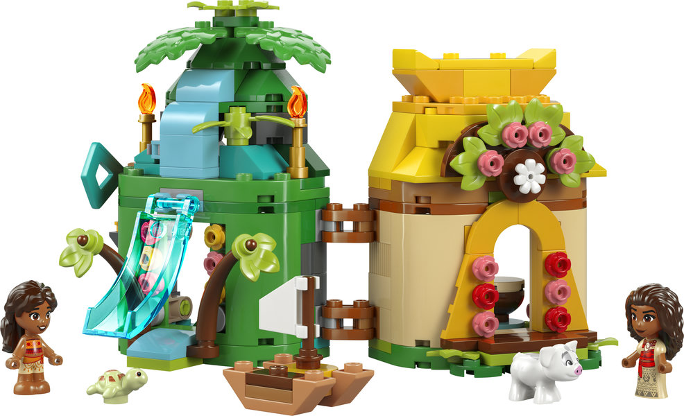 Diversión en la Isla con Vaiana LEGO 43260