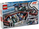 Garaje de F1® con Coches Mercedes-AMG y Alpine LEGO 60444