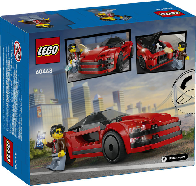 Deportivo Rojo LEGO 60448