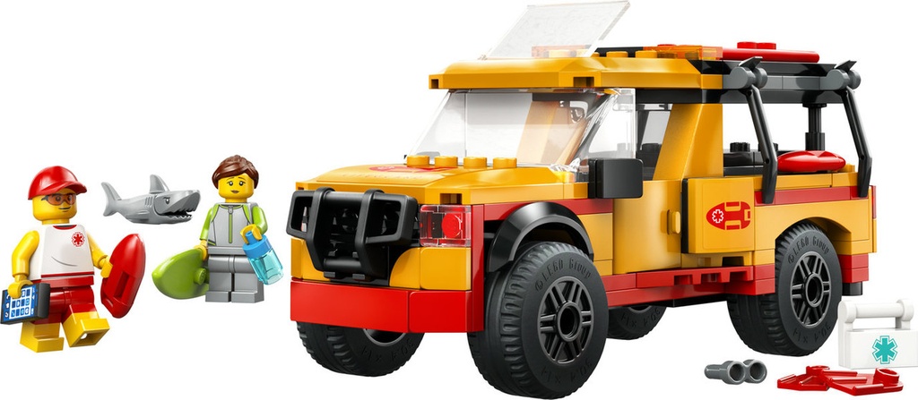 Furgoneta de Rescate del Socorrista LEGO 60453