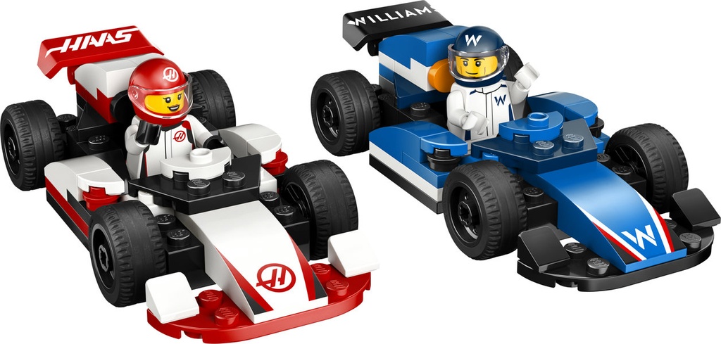 Coches de F1® Williams Racing y Haas F1® LEGO 60464
