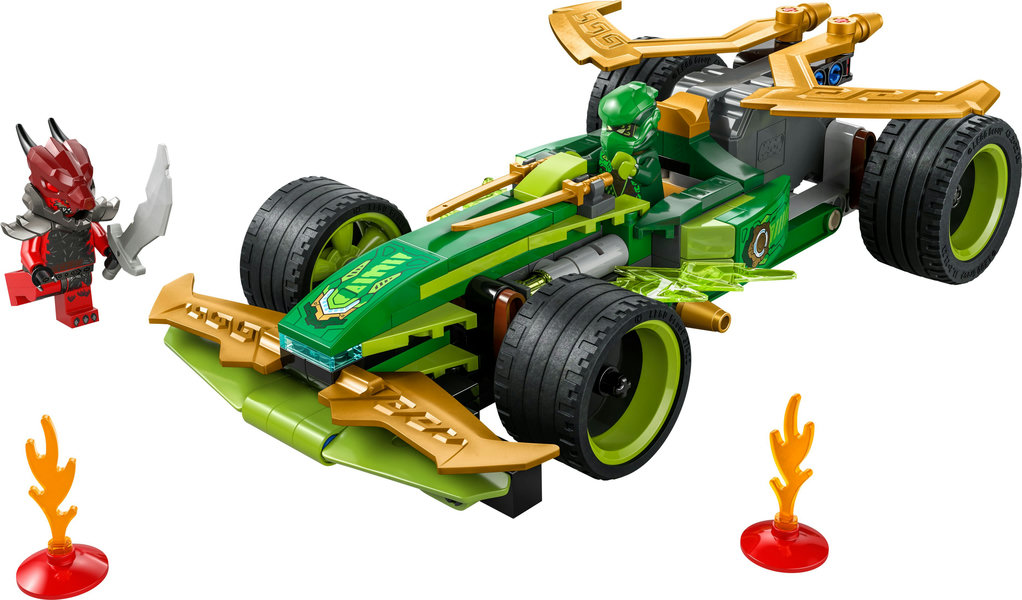 Coche de Carreras con Motor de Carga Manual de Lloyd LEGO 71828
