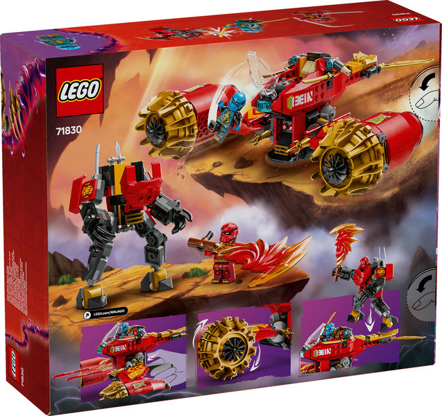 Moto-Meca de la Tormenta de Kai LEGO 71830