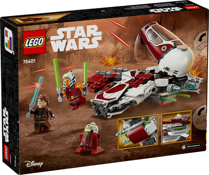 Interceptor Jedi de Ahsoka LEGO 75401
