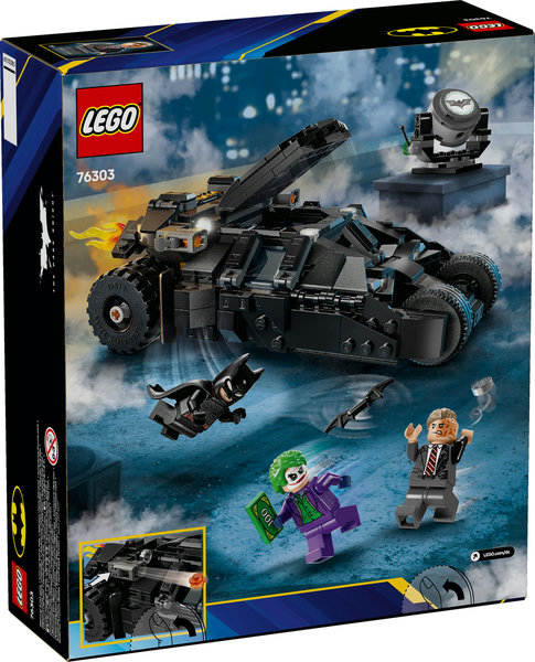 Tumbler de Batman™ vs. Two-Face™ y The
Joker™ LEGO 76303