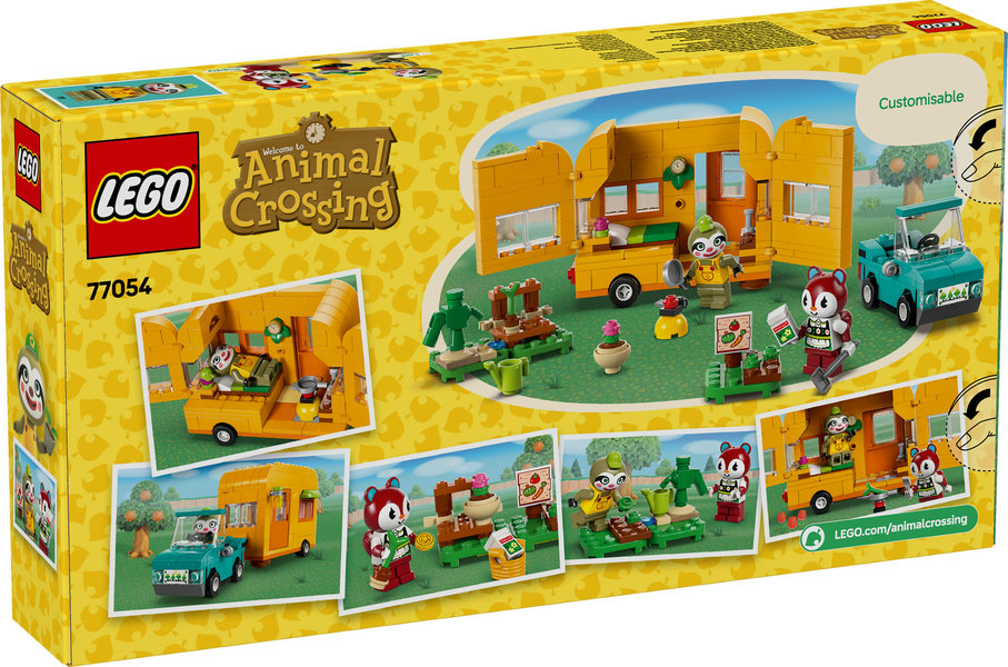 Caravana de Gandulio y tienda de jardinería  LEGO 77054