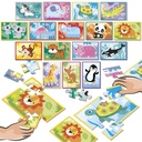 ANIMALS PUZZLE BATTLE Jr. FS  EDUCA 20116