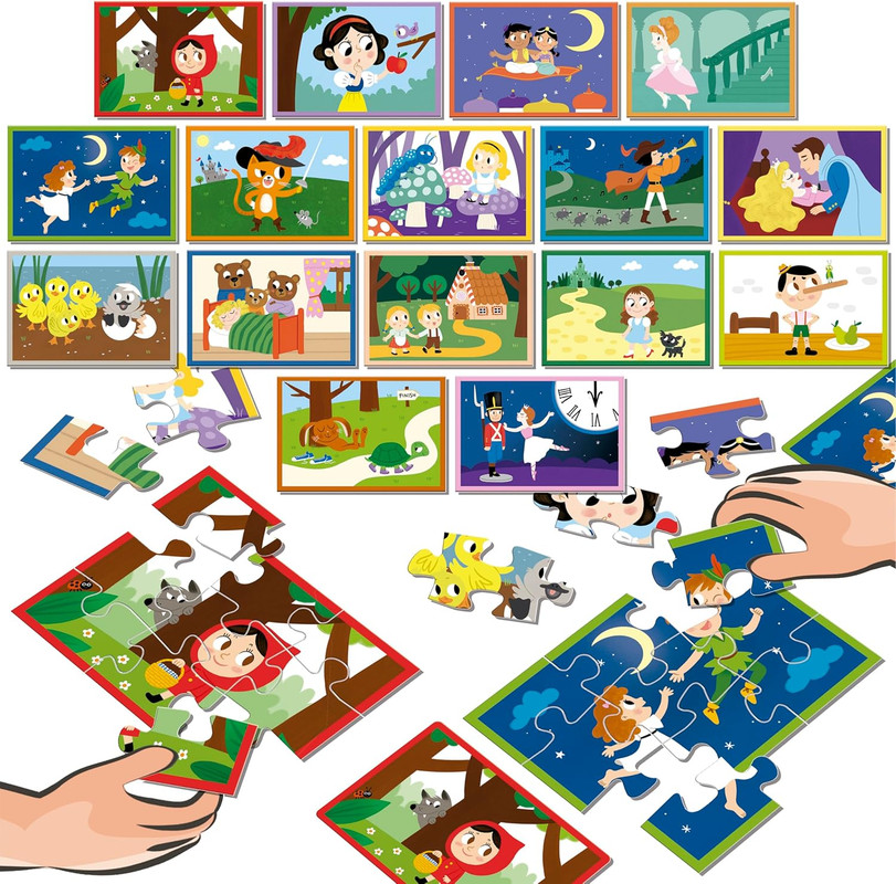 CUENTOS PUZZLE BATTLE Jr. FS  EDUCA 20117