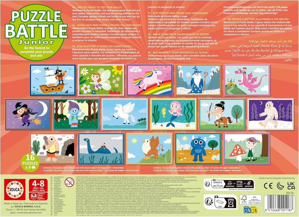 FANTASY PUZZLE BATTLE Jr. FS  EDUCA 20118