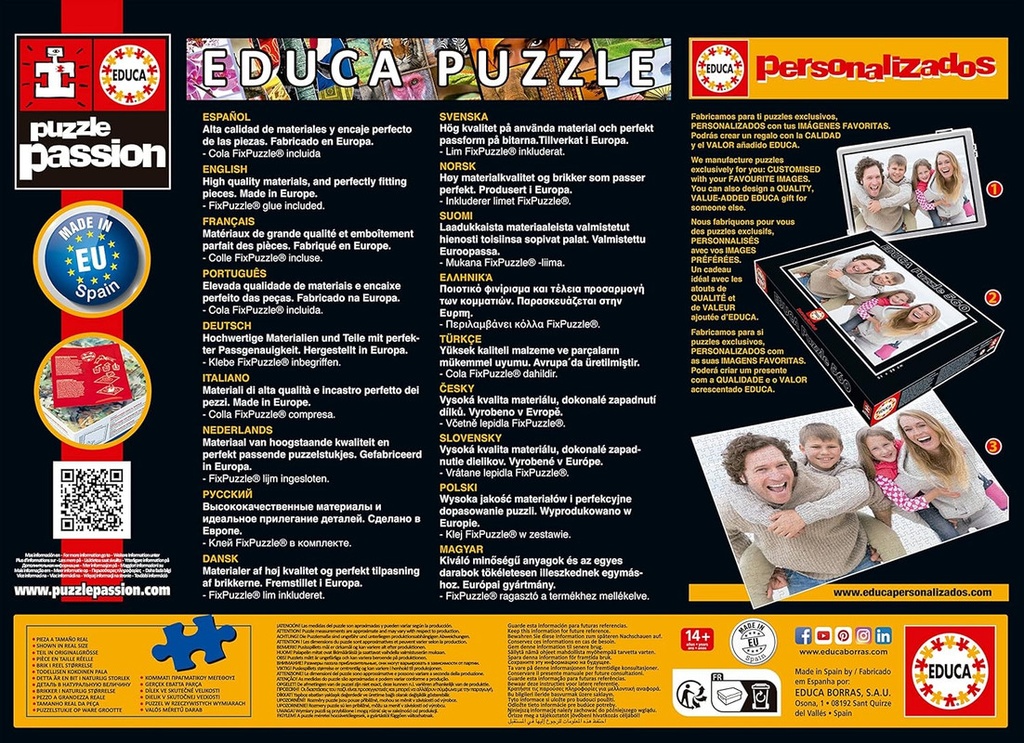 PUZZLE 1000 VELERO FSC(R) EDUCA 18490