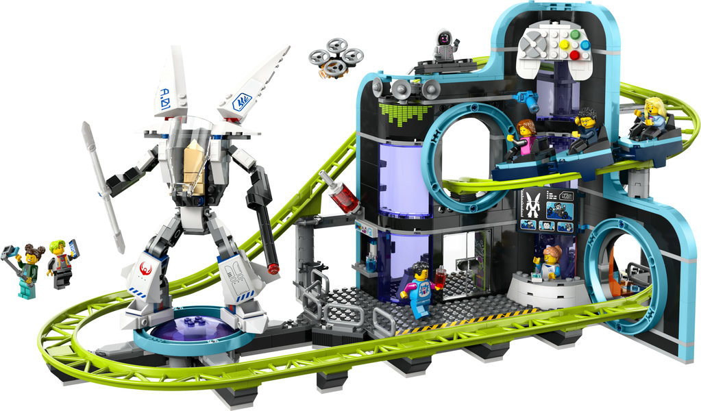 Montaña Rusa de Robot World LEGO 60421