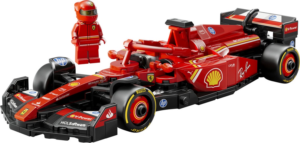 Coche de Carreras Ferrari SF-24 F1® LEGO 77242