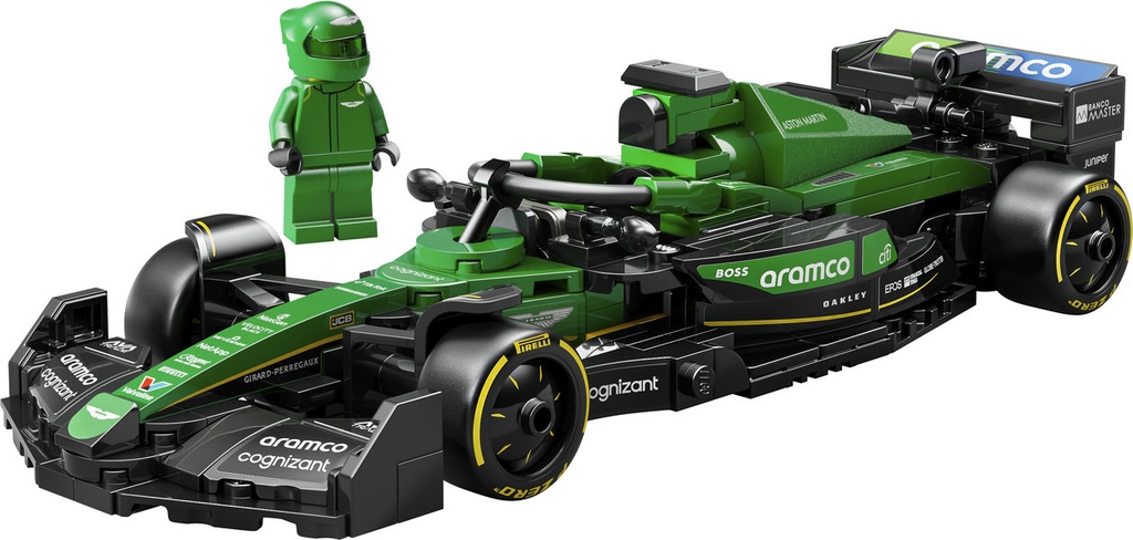 Coche de Carreras Aston Martin Aramco F1® AMR24 LEGO 77245