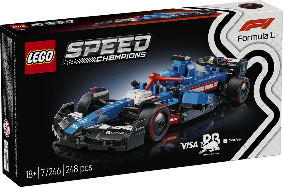 Coche de Carreras Visa Cash App RB VCARB 01 F1® LEGO 77246