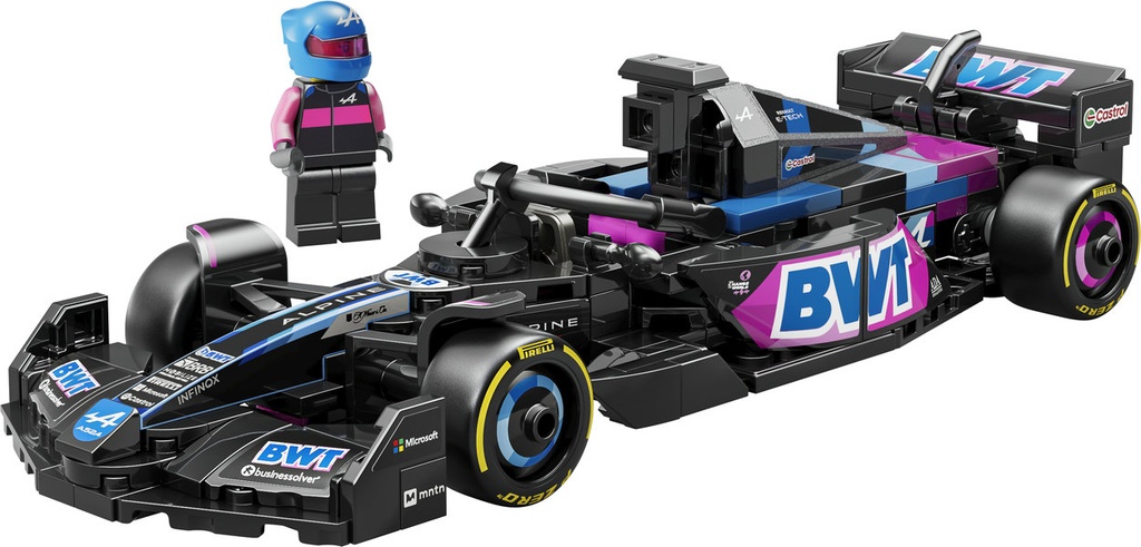 Coche de Carreras BWT Alpine F1® Team A524 LEGO 77248