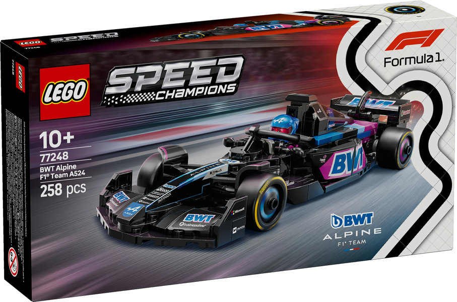 Coche de Carreras BWT Alpine F1® Team A524 LEGO 77248