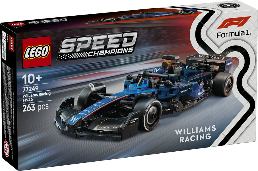 Coche de Carreras Williams Racing FW46 F1® LEGO 77249