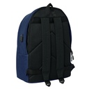 MOCHILA DOBLE PARA PORTATIL 15,6"+USB MUNICH BASICOS "MARINO" safta642422820