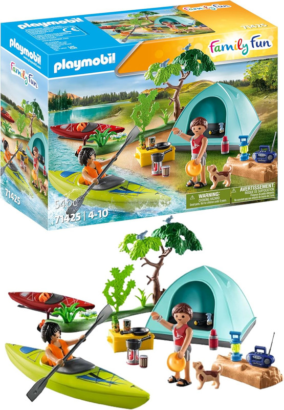 Camping con hoguera  71425
