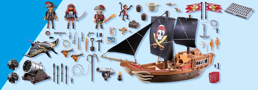 Gran barco pirata  71530