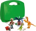 Maletín de Dinosaurios y Explorador PLAYMOBIL 70108