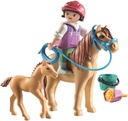 Niña con poni y potro PLAYMOBIL 71498
