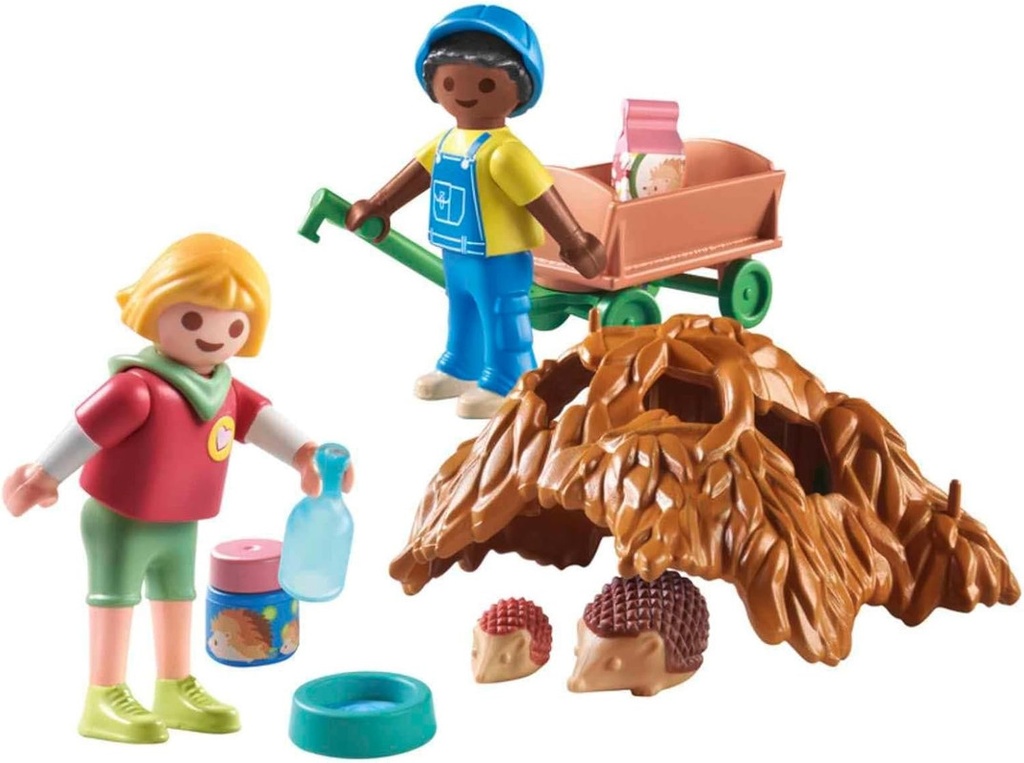Cuidados de la familia de erizos PLAYMOBIL 71512