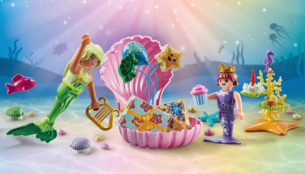 Cumpleaños de sirenas PLAYMOBIL 71446