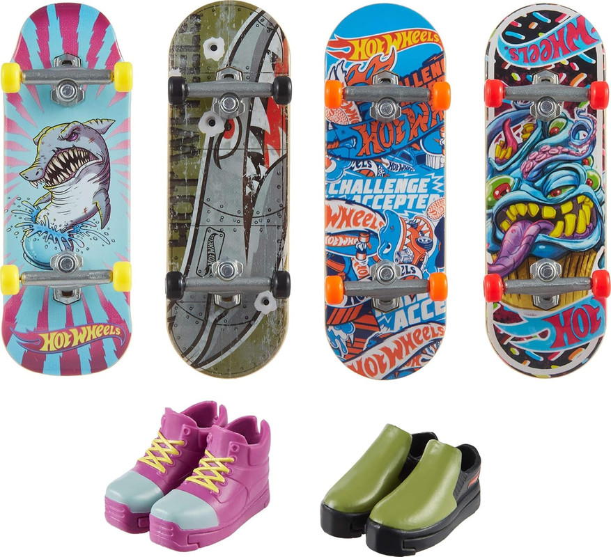 HOT WHEELS SKATE PACK 4 SURTIDO HGT84 HOT WHEELS HVM15