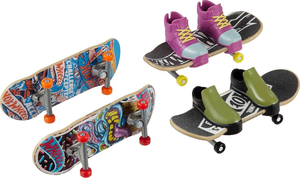 HOT WHEELS SKATE PACK 4 SURTIDO HGT84 HOT WHEELS HVM15