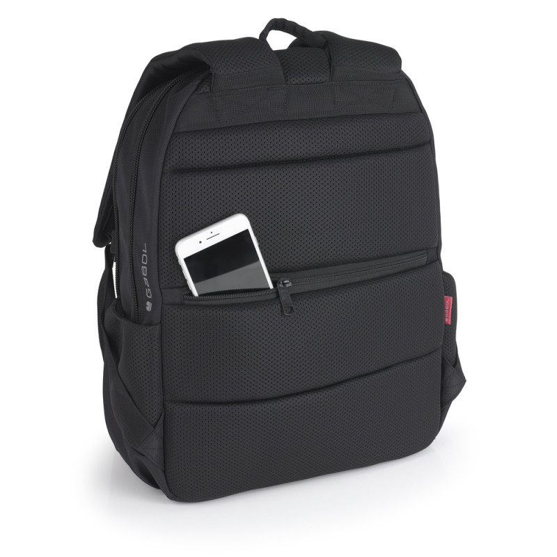 Mochila material reciclado 2 compartimentos PANTHER 34x46x20 cm